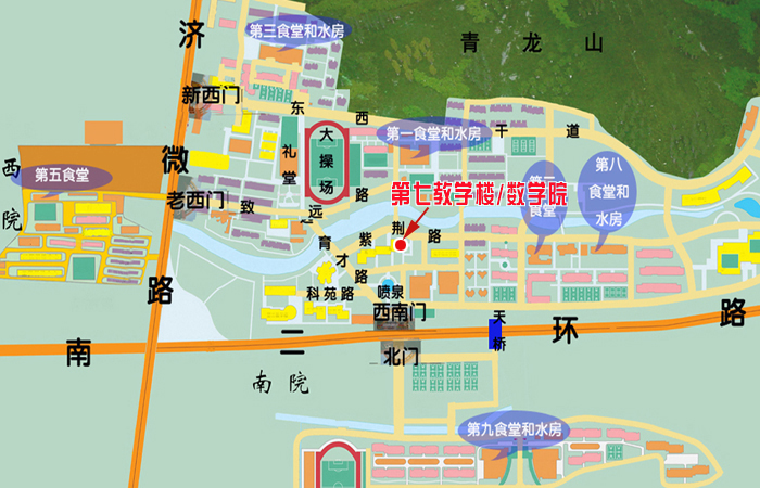 地理位置-济南大学数学院